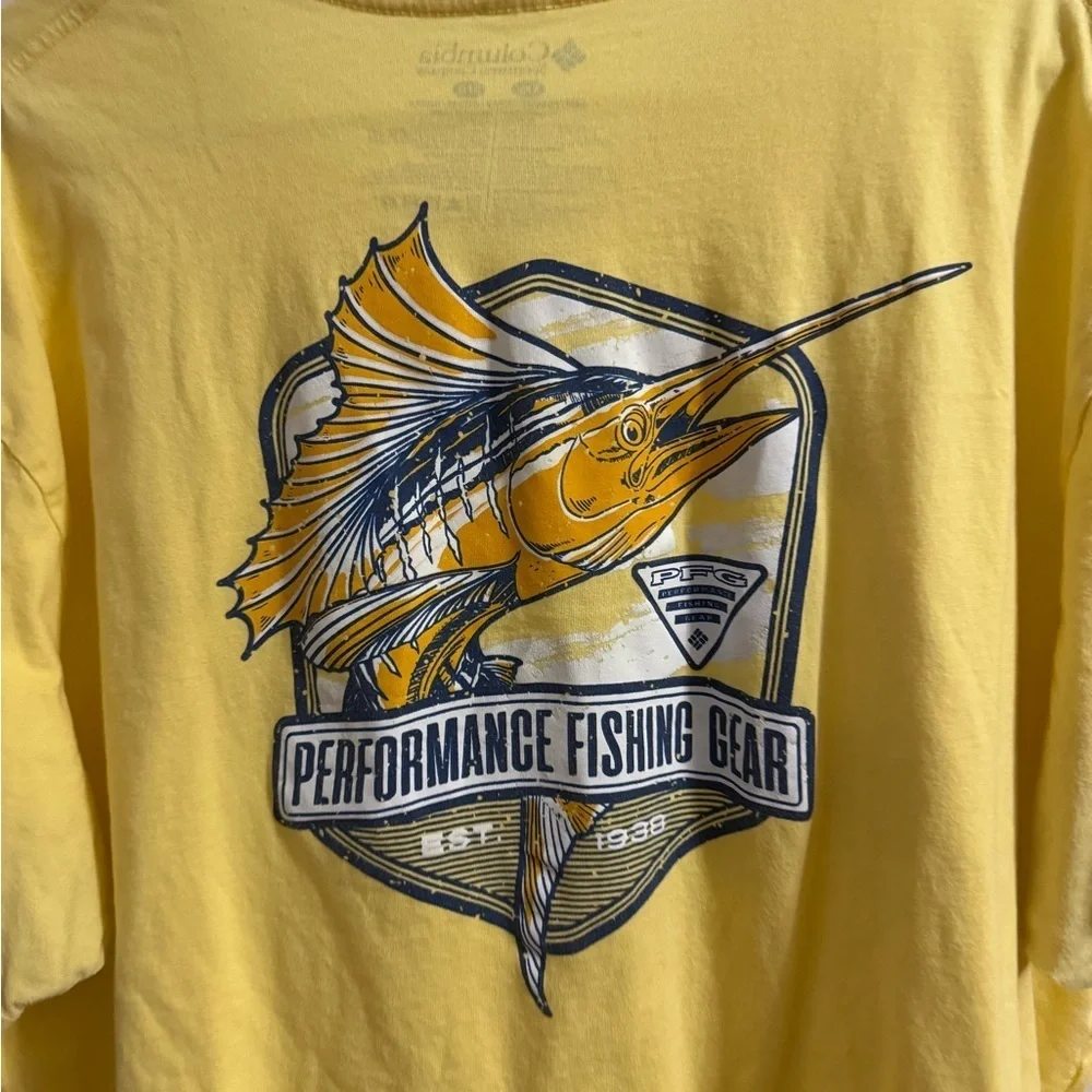 New Columbia Sportswear Men's Performance Fishing Gear Wally T-Shirt